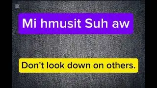 I Chawh Tih Sap Ṭawnga Sawi Dan 