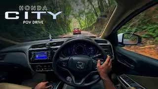 2016 Honda City POV Drive | Raw Engine ASMR | Forest Roads | DetoxDriving