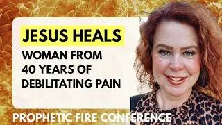 Jesus heals woman from 40 years of debilitating pain! #prophetic #testimony 