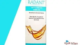 Radant Anti Stretch Mark Oil On ClickOnCare