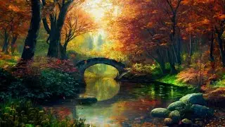 Autumn Piano Ambience 🍂 | 1 Hour of Peaceful Fall Background Music for Study, Relaxation, & Focus