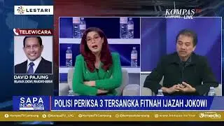 Roy Suryo Vs David Debat Panas Soal Restorative Justice Roy Cs