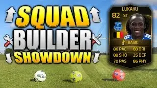 REAL LIFE FOOTBALL SQUAD BUILDER SHOWDOWN!!! INFORM LUKAKU!!!
