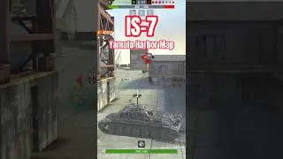 IS-7 in Yamato Harbor Map #worldoftanksblitz #wotblitz #wotb #вотблиц #танкиблиц #блиц #worldoftanks