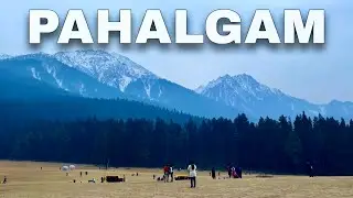 Kashmir Trip Day 4 | Pahalgam in Winter | Baisran Valley | Mini Switzerland in Winter