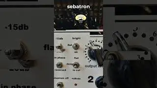 Ламповый предусилитель Sebatron #студиязвукозаписи #сведение #мастеринг #записьпесни #вокал