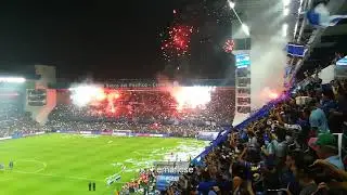 EMELEC, FINAL 2017 (IDA) | REACCI&Oacute;N DE LA HINCHADA