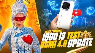 IQOO 13 5G BGMI 4.O UPDATE 120 FPS TEST WITH FPS METER | IQOO 13 AFTER 7 MONTH BGMI 120 FPS TEST