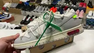Off-White x Nike Dunk Low &ldquo;Lot 4&rdquo; from onekick ru. #onekick #nike #nikeshoes #sneakers  #onekicks