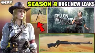 Season 4 Cod Mobile Huge New Leaks || Season 4 All Draw + New Melee Weapon Sickle & More Leaks CODM