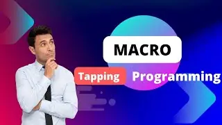 Tapping macro program, vmc tapping macro program, tap macro program, tapping tool macro,