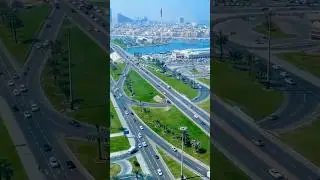 🇦🇪 Dubai downtown city roads 🛣️  #explorewithshariar #dubai #dubairoad #subscribe