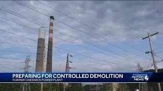 Controlled demolition set for former Cheswick Generating Station