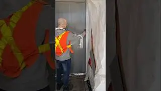 Fitting Metal Fire Rated Door || Knock Down Frame