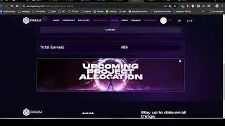 Где застейкать токены PARAM