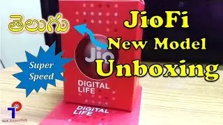 JIOFI New Model Unboxing Reliance JIO 4G MIFI Device || Personal hotspot || JioFi 3