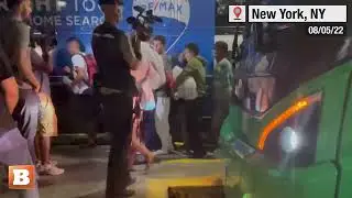 Exclusive: Bus of Illegal Immigrants Sent by Gov. Abbott Arrives in NYC