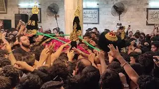 28 Safar 2025 Baramdagi Markazi Ziyarat Taboot Imam Hassan Mujtaba Hussainia Hall Mochi Gate Lhr