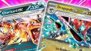 DECK PROFILE CHARIZARD EX Y DRAGAPULT EX (ACTUALIZADO A PHANTASMAL FLAMES) EN #charizard #dragapult