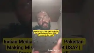 Indian Media&rsquo;s Fake Claim: Pakistan Making Missiles to Target USA? | Propaganda Exposed!