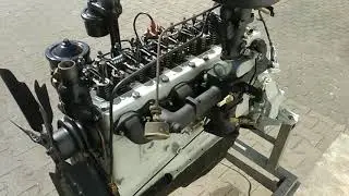 GMC CCKW 353 270CUI engine start after rebuild, for SALE! part 1/2