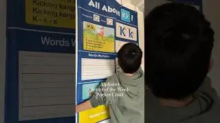 Letter of the Day of the Week K Activities for Toddlers Preschooler Kindergartner #homeschoolingfun