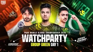 PMGC 2025 GROUP GREEN  DAY 1 | HINDI/URDU | BLADE PUBG