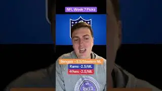 NFL Week 7 Picks! #NFL #Sports #Football
