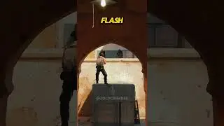 XBOX JUMP WITH FLASH ON DUST 2 #shorts #cs2