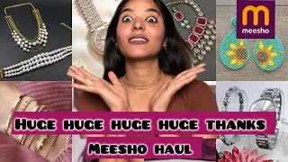 Huge Huge Huge Huge MEESHO HAUL @AnupallaviG