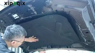 How to Install xipoqix Hood Insulation Pad Compatible with 2022-2025 Ford Maverick