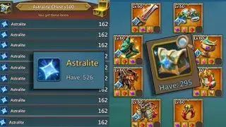 Lets Temper All My Gear! 185 Astra box opening! Lords Mobile.