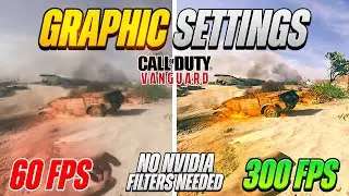 Call of Duty Vanguard Graphics Settings - No NVIDIA Filters Needed!
