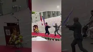 'Star Wars' Fan & Principal Have Lightsaber Duel at Graduation