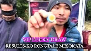 VIP Lucky Draw Results ko name mesokata