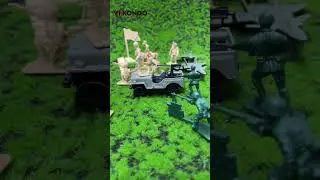 Tiny soldiers, big adventures! Watch these army men toys march into action! #toysoldiers#armymen#toy