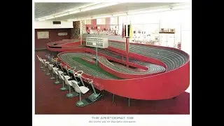 Slot Car 1/24 Racing Action on the Vintage AMCRC ARISTOCRAT Historical Track