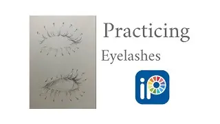 drawing eyelashes | ibispaint