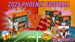 *TWO CASE HITS! 🤯 2025 PHOENIX FOOTBALL MEGA BOX vs BLASTER BOX! 😱