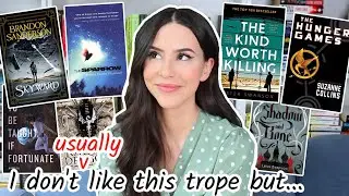 Best books with tropes I don&rsquo;t normally like! || Book Recommendations 2022