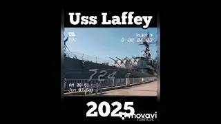 Uss Laffey 2025 vs 1945 #vs #history #ww2 #military #edit #battle #battleship