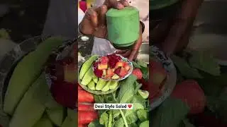 Desi Style Salad ❤️❤️ || #chaat #salad #haridwar #shorts