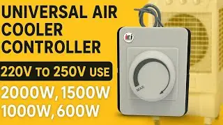 Universal Air Cooler Controller | iEI Fan Regulator 250V | Works with 2000W, 1500W, 1000W, 600W Load