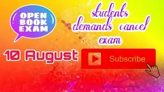 OPEN BOOK EXAM | DU / NCWEB / SOL 2020 | 10 AUGUST  UGC GUIDELINES