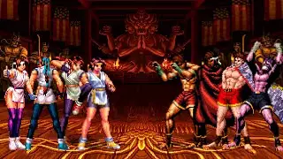 [KOF Mugen] Yuri Sakazaki Team vs Joe Higashi Team