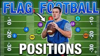 Offensive Positions in Flag Football