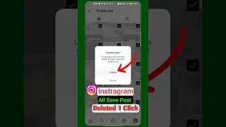 How to Delete All Saved Posts on Instagram (2025 Updated! #shorts #shortvideo #instagram2025