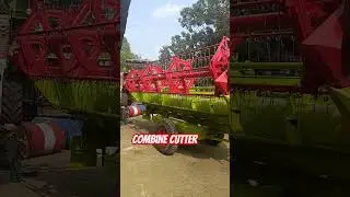 COMBINE CUTTER #combine #combineharvester #farmer #harvester #ninderratton #vishalcombine