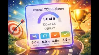 From Daily Practice to TOEFL 100/120 (C1) | Speaking 5.5, Writing 4.5 Success Story