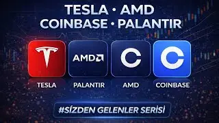 NASDAQ ve S&P 500 Hisse Analiz |Tesla, AMD, Coinbase, Palantir 20.01.2026